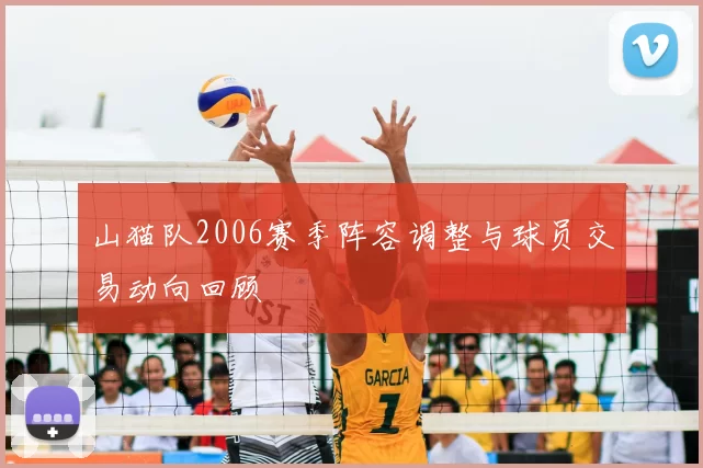 山猫队2006赛季阵容调整与球员交易动向回顾