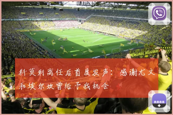科莫利离任后首度发声:感谢尤文和埃尔坎曾给予我机会