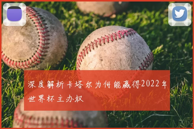深度解析卡塔尔为何能赢得2022年世界杯主办权